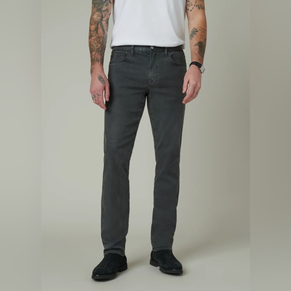 Joe's Jeans Men's Dark Gray Stretch Slim Jeans 33Wx33L